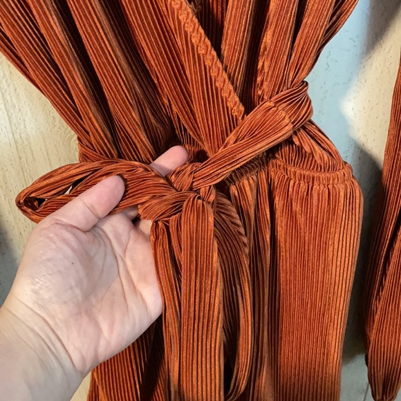 Burnt Orange Romper - Picture 5 of 9